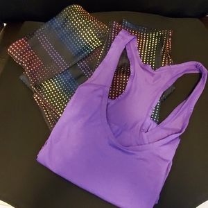 Xersion workout set: tank & leggings